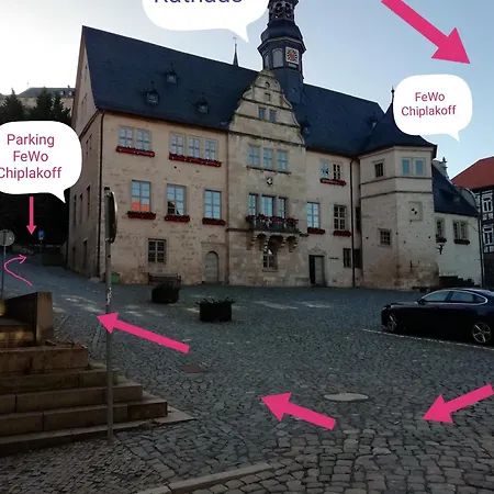 Grosse In Dritter Etage Mit Terrasse Im Altstadtzentrum - Chiplakoff * Blankenburg (Harz)